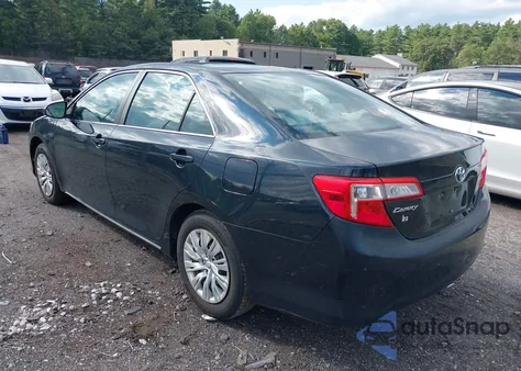 2012 Toyota Camry Le z USA, uszkodzony, nr VIN 4T1BF1FK5CU068082